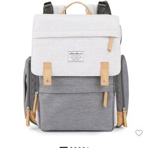 Eddie Bauer Cascade Back Pack Diaper Bag -
Black/Gray